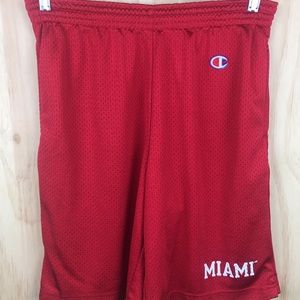 Vintage Miami Of Ohio Athletic Shorts Mens Medium